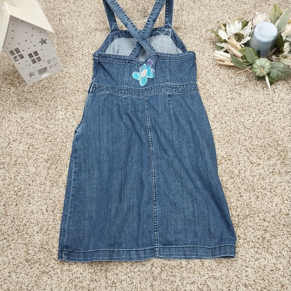 3627 Size S/M Upcycled Universal Thread Jean Jumper. - Picture 5 of 10